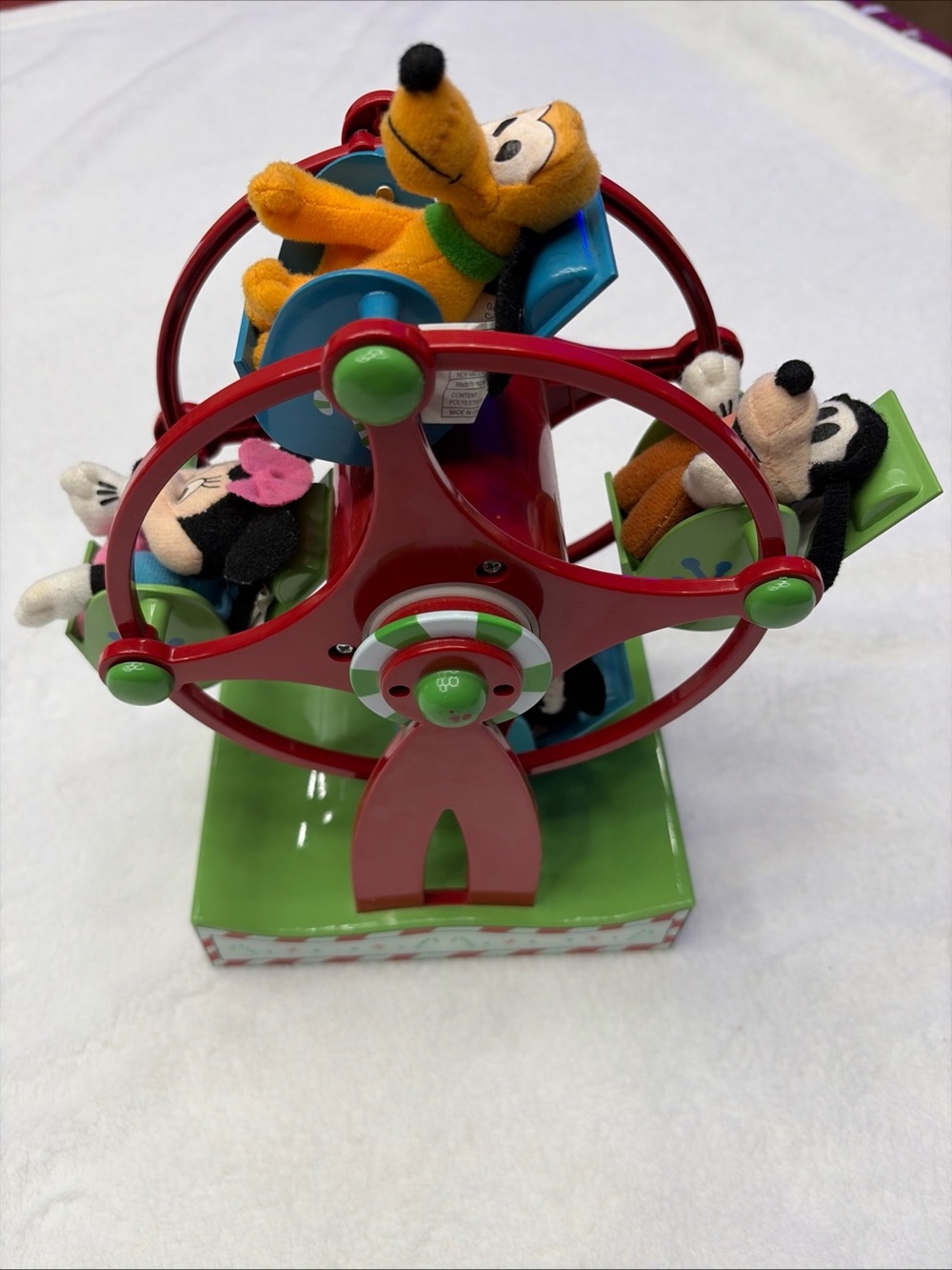 Vintage Gemmy Disney Christmas Musical Ferris Wheel
